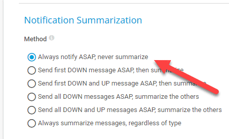 Notification summarization 